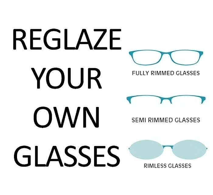 Reglaze your frames