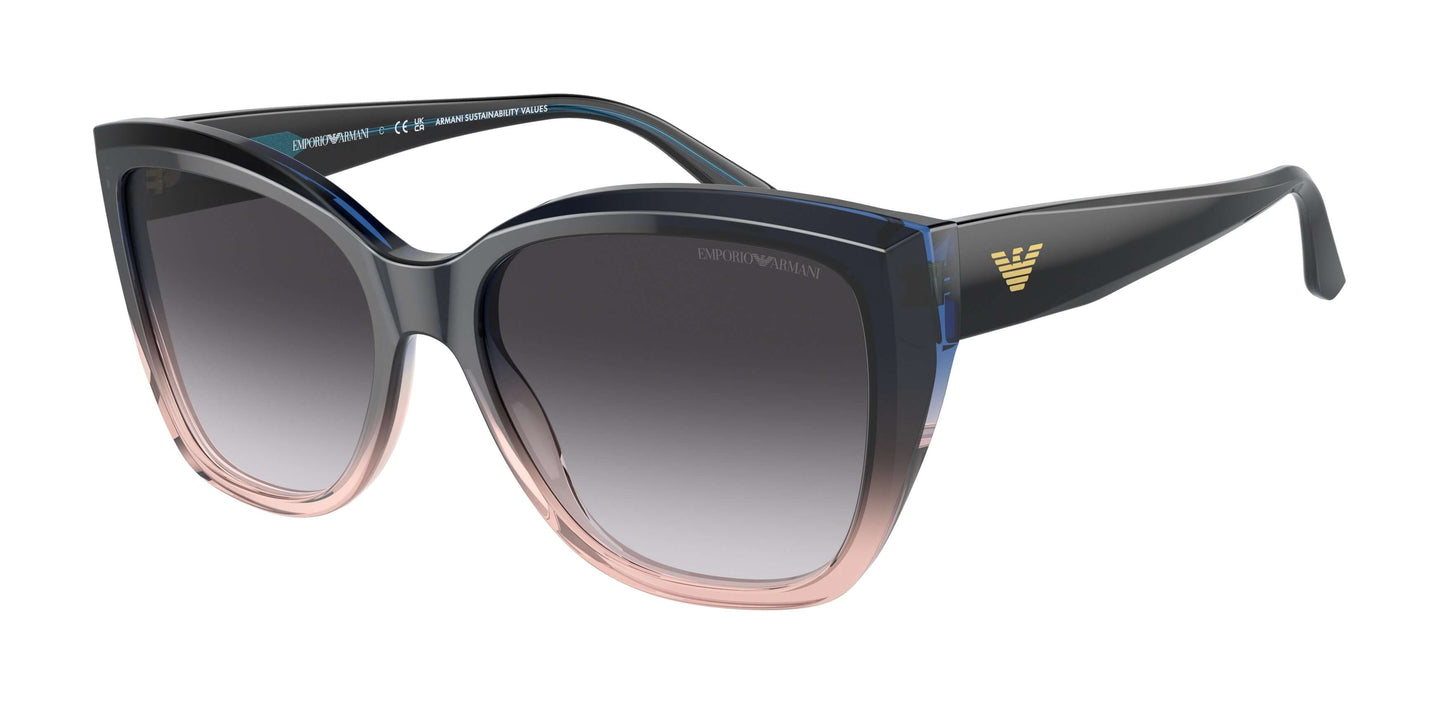 Emporio Armani EA4198 women's sunglasses, stylish ombre design, perfect for fashion-forward prescription eyewear.