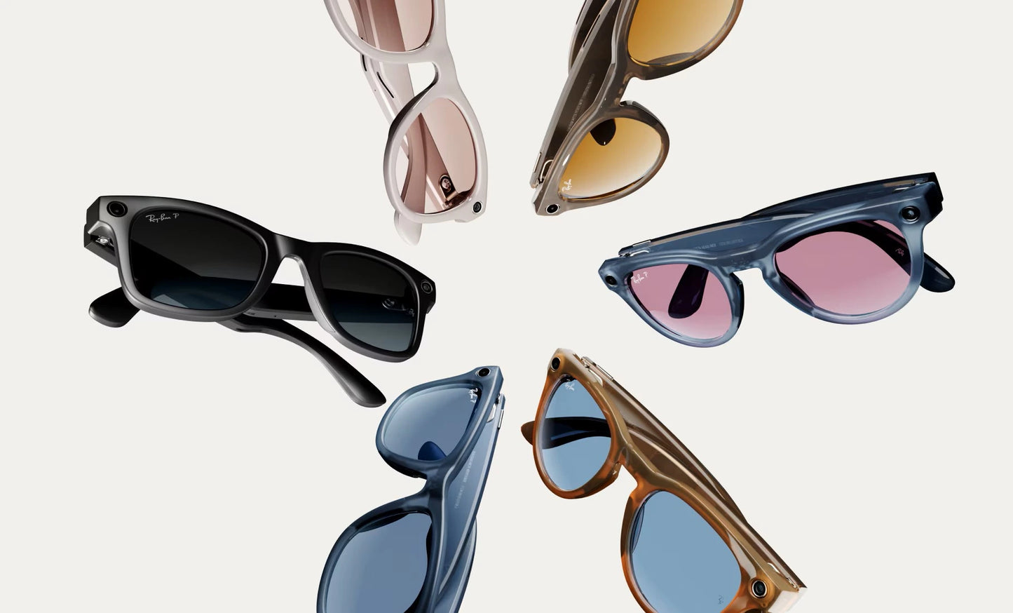 Rayban Meta Wayfarer Warm Stone 6705P5