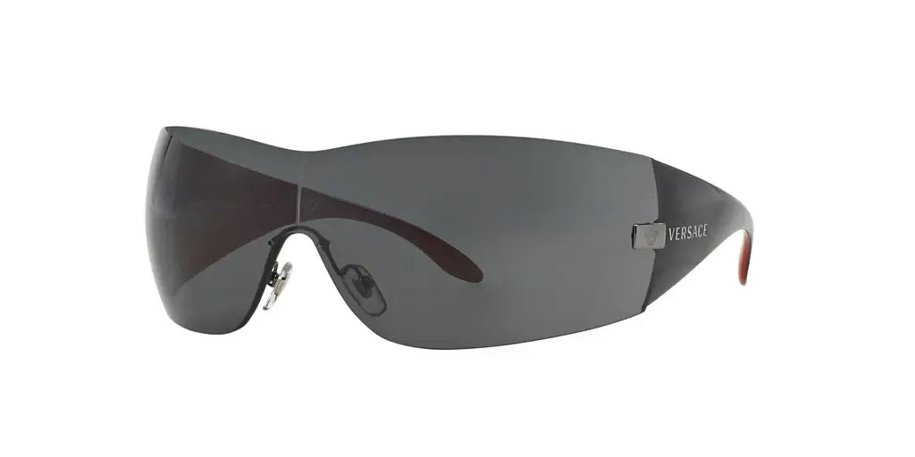 Versace 0VE2054 sunglasses with sleek black lenses and modern frame design, perfect for stylish sun protection.