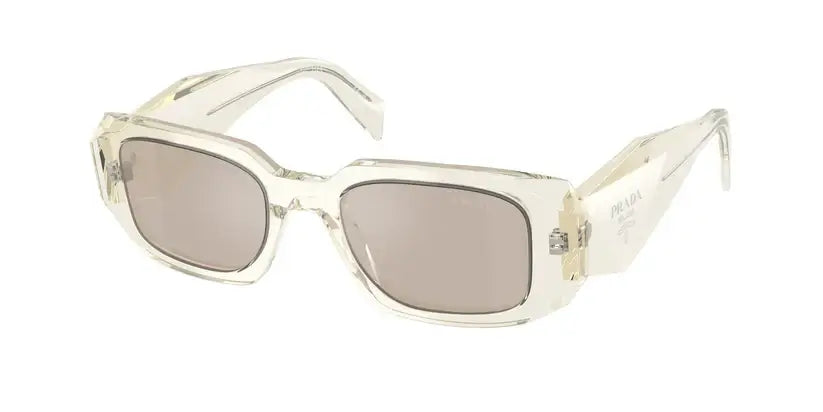 PRADA 0PR 17WS Transparent sunglasses with stylish design and tinted lenses, perfect for a chic summer look.